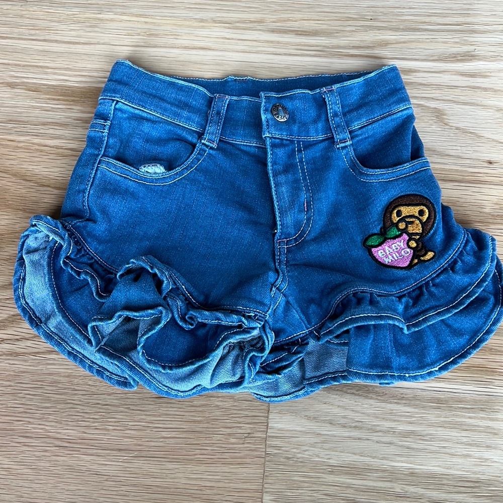 BAPE Denim Shorts